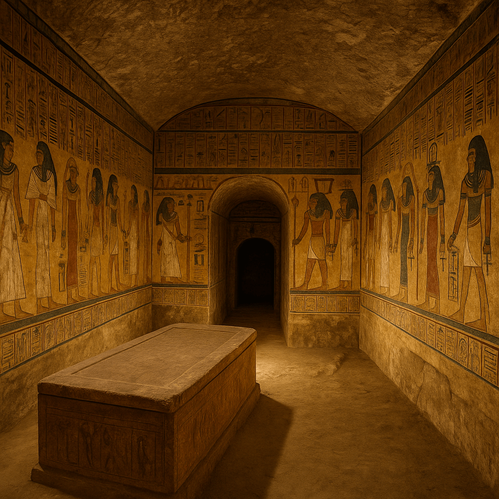 chambre funéraire égyptienne